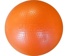 Acra Kubisport Gimnastikos, treniruočių, reabilitacijos kamuolys oranžinis 23 cm (Kub_05-S3220K-OR)