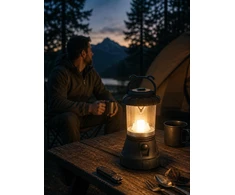 Kubisport Lampa Kempingowa LED Žibintuvėlis Biwakowa Bateryjna Z Uchwytem 11 LED (Kub_05-C16K)