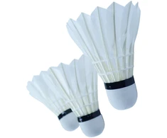 Kubisport Badmintono kamuoliukai su plunksnomis Plunksniniai rinkinys Balti 3 vnt. (Kub_05-GCS3/2K)