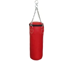 Kubisport Bokso treniruočių krepšys skirtas boksui Raudonas 80 cm (Kub_05-BP08K-CRV)