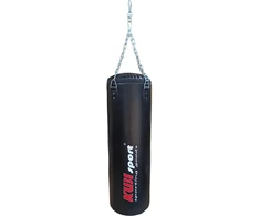 Kubisport Bokso treniruočių kumščiavimo maišas juodas 100 cm