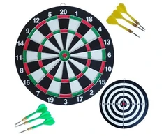 Kubisport 3 viename rinkinys Smiginio taikinys Smiginio žaidimai Smiginių strėlytės 43 cm (Kub_03-5173CK)
