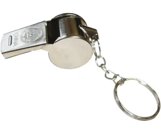 Kubisport Metalinis švilpukas su kamuoliuku teisėjui sportinis (Kub_03-31156K)