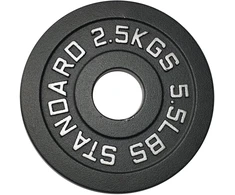 Kubisport Disko svoris olimpinis svarelis ketinis tvirtas 2,5kg 50mm (Kub_05-CWSPE2/5)