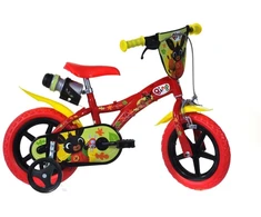 Kubisport Vaikiškas dviratis 12 colių Triušis Bing pagalbiniai ratukai laisvoji eiga Dino Bikes (Kub_05-CSK5123K/BG)