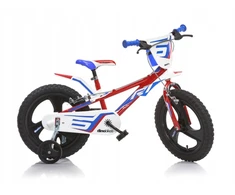 Kubisport Vaikiškas dviratukas 14 cali R1 sport raudona hamulec Dino Bikes (Kub_05-CSK5143K/814)
