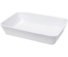 Küchenprofi Burgundy – Porcelain roaster / rectangular baking dish 20×12×6 cm