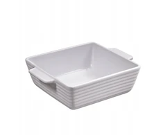 Küchenprofi Burgundy – Porcelain roaster / square baking dish 15×15×5 cm