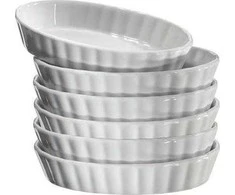 Küchenprofi Burgundy – porcelianinis crème brûlée indas 14×8,5×2,5 cm, 6 vnt.