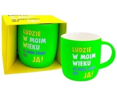 KUKARTKA Neoninis puodelis Žmonės Mano Amžius