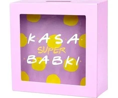 KUKARTKA Piggy bank super babka