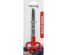 Kulig Pasivažinėjimas rogėmis Raudonos buitinės žirklės 18 cm