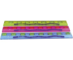 KUM Liniuotė "Softie Flex" TB 15 cm mišinys - Koh-I-Noor