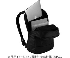 Kuprinė Incase Miesto kompaktiška kuprinė Kuprinė nešiojamiesiems kompiuteriams, planšetiniams kompiuteriams iki 15, pvz. „MacBook Pro“, „iPad“ ir kt. – juodos spalvos