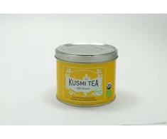 Organic blend of žalias and mate tea Kusmi Tea BB Detox, 100 g (in a metal tin)