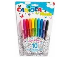 KW Trade Carioca Fiorella rašikliai, 10 spalvų (42775)