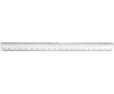 Kw Trade Plastikinė liniuotė 50 cm GRAND