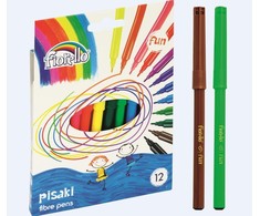 Flomasteriai Fiorello Fun, 12 vnt.