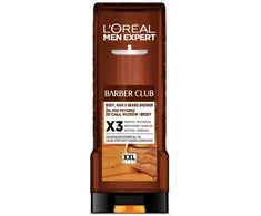 L'Oreal „Men Expert Barber Club“ 3in1 kūno, plaukų ir barzdos prausimosi gelis, 400 ml