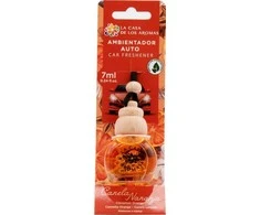 La Casa de los Aromas Automobilių gaiviklis automobilių oro gaiviklis Cinamonas ir apelsinas 7ml