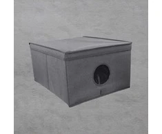 ORDINETT Folding box L size 50x40x25cm Pilkas