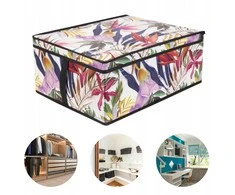 ORDINETT Folding box M size 48x36x19cm Floral Beauty