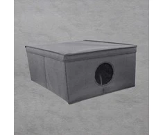 ORDINETT Folding box M size 48x36x19cm Pilkas