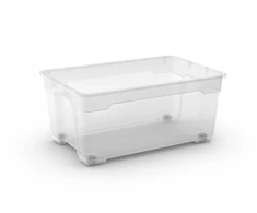 KETER DĖŽĖ 45L R-BOX 56x38x26cm SKAIDRI