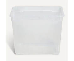 KETER DĖŽĖ 76L R-BOX 56x38x47cm SKAIDRI