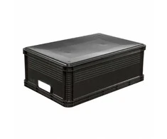 Keeeper transportavimo dėžė su keliamąja galia iki 30 kg Robert 60x40x22 cm 45 l grafito spalvos