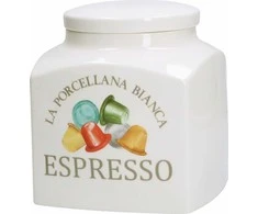 LA PORCELLANA BIANCA CONSERVA Pojemnik kapsulinis do espresso 1.8 ltr