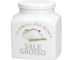 LA PORCELLANA BIANCA CONSERVA Stambios druskos talpa 1,1 ltr