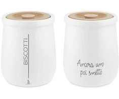 LA PORCELLANA BIANCA GLI ONESTI Sausainių talpykla 2,45 ltr