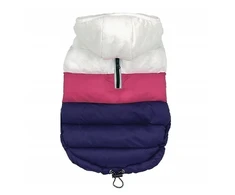 PCHEŁKA Rocco Baltas-Rožinė-Violetinė - dog clothing - dydis M