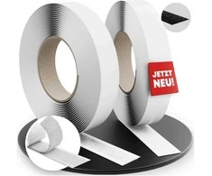 LABEL THE CABLE EASY TAPE STRAP velcro tape – 8m, 20mm, baltas