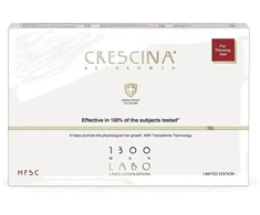 Set Labo Crescina Transdermic HFSC 1300 For Growth Stimulation Ampoules Treatment Serum For Scalp For Men, 5 vnt. 3.5 ml