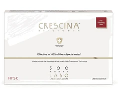 Set Labo Crescina Transdermic HFSC 500 For Growth Stimulation Ampoules Treatment Serum For Scalp For Women, 5 vnt. 3.5 ml
