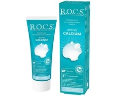 Lacalut ROCS dantų pasta su aktyviuoju kalciu 75 ml