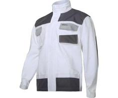 Lahti Pro Bluza, Baltas ir pilkas džemperis, 100 % medvilnė, „3xl (60)“, ce, lahti