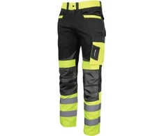 Lahti Pro Gerai matomos kelnės, juodos ir geltonos, "2xl", ce, lahti