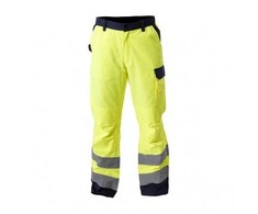 Lahti Pro Kelnės Įspėjamosios kelnės, geltonos, „premium“, „3xl“, ce, Lahti