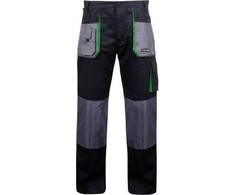 Lahti Pro Kelnės Juodos ir žalios kelnės, 100 % medvilnė, „3xl (60)“, ce, lahti