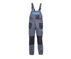 Lahti Pro Ogrodniczki Pilkas kombinezonas, 100 % medvilnė, 190 g/m2, "m(50)", ce, lahti