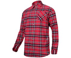 Lahti Pro Koszula Flaneliniai marškiniai, raudonai tamsiai mėlyni, 170 g/m2, "L", ce, lahti
