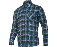 Lahti Pro Koszula Mėlyni languoti flaneliniai marškiniai, 170 g/m2, "3xl", ce, lahti