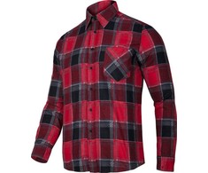 Lahti Pro Koszula Raudoni languoti flaneliniai marškiniai, 170 g/m2, "3xl", ce, lahti