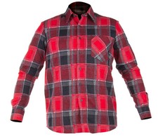 Lahti Pro Koszula Raudoni languoti flaneliniai marškiniai, 170 g/m2, "2xl", ce, lahti