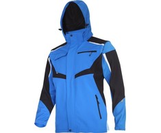 Lahti Pro Striukė Minkšta striukė su gobtuvu ir rankovėmis, mėlyna, 3xl, ce, Lahti
