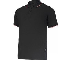 Lahti Pro Marškinėliai Polo marškinėliai 190g/m2, juodi, "l", ce, lahti