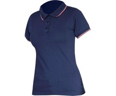 Lahti Pro Marškinėliai Moteriški polo marškinėliai 190g/m2, tamsiai mėlyni, "m", ce, Lahti